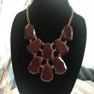 Statement necklace and earring set